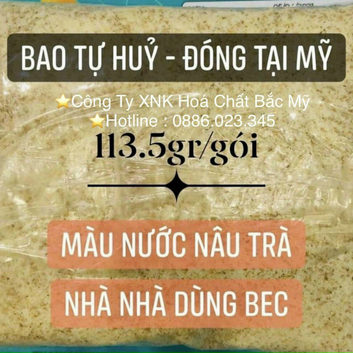 ⭐⭐⭐NƯỚC CHUYỂN NÂU TRÀ BEC 502⚡️