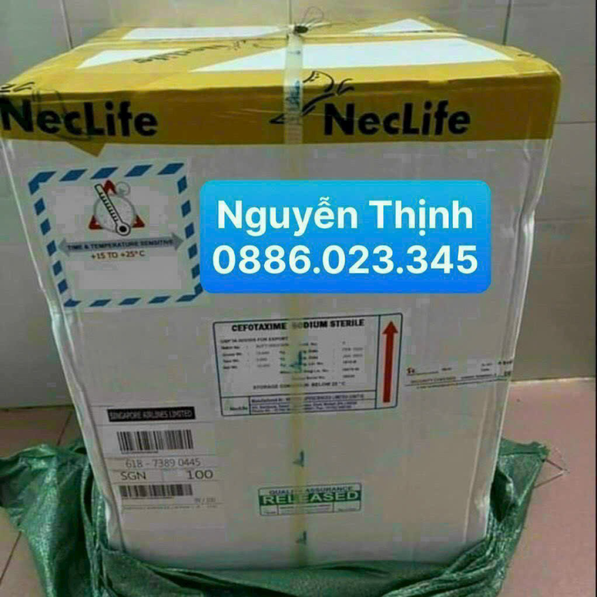 ⭐️⭐️⭐️CEFOTAXIME NECLIFE 