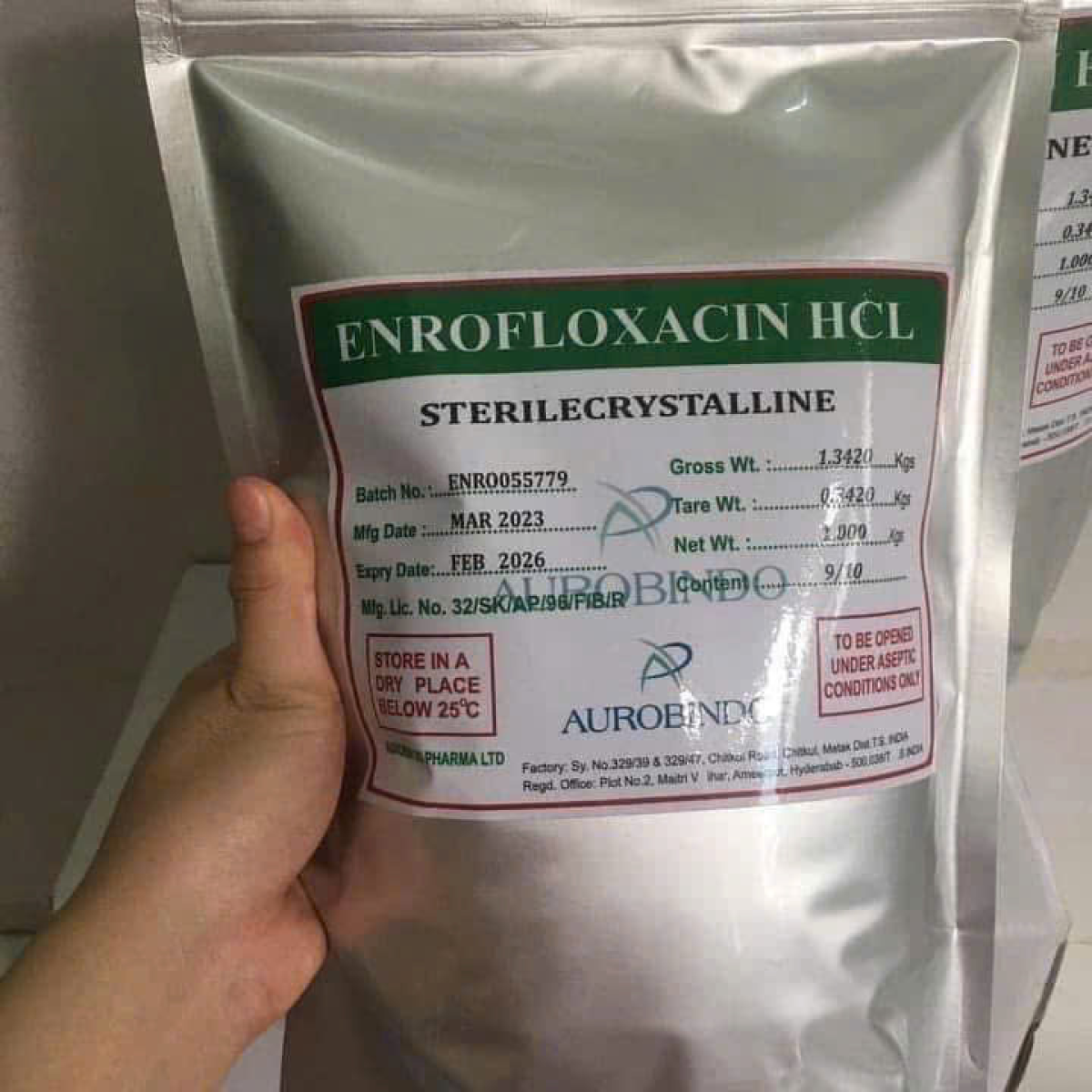 ⭐ENROFLOXACIN HYDROCHLORIDE HCL⭐