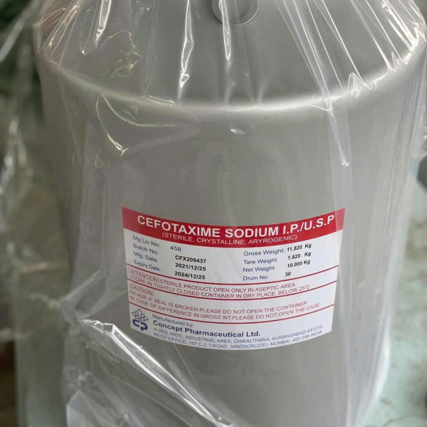 ⭐CEFOTAXIME SODIUM IP/USP⭐