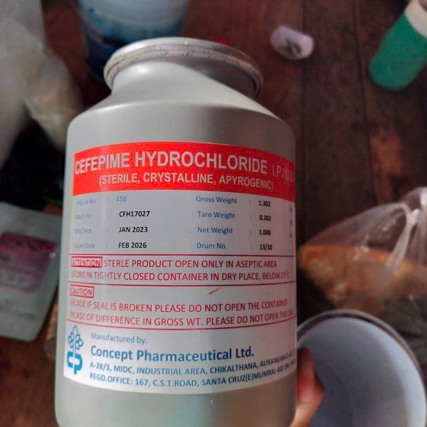 ⭐CEFEPIM HYDROCHLORIDE IP/USP THẾ HỆ 4⚡️